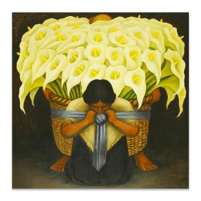 VENDEDOR DE ALCATRACES, DIEGO RIVERA