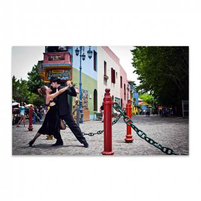 TANGO EN CAMINITO, LA BOCA, BUENOS AIRES - ARGENTINA 783608