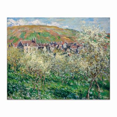 ARBOLES DE CIRUELO EN FLOR, MONET