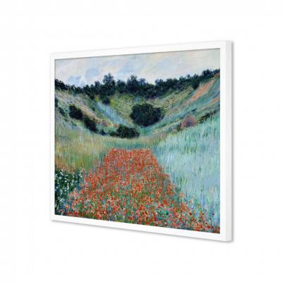 CAMPO DE AMAPOLAS EN UNA HONDONADA, MONET
