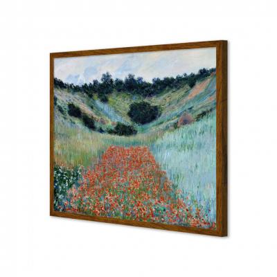 CAMPO DE AMAPOLAS EN UNA HONDONADA, MONET