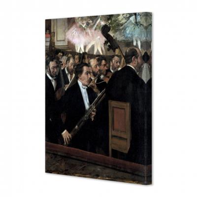 LA ORQUESTA EN LA OPERA, DEGAS EDGAR