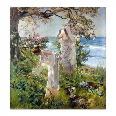 MUCHACHAS GRIEGAS EN LA ORILLA, SOROLLA