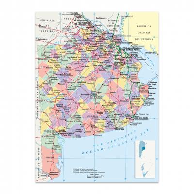MAPA POLÍTICO BUENOS AIRES