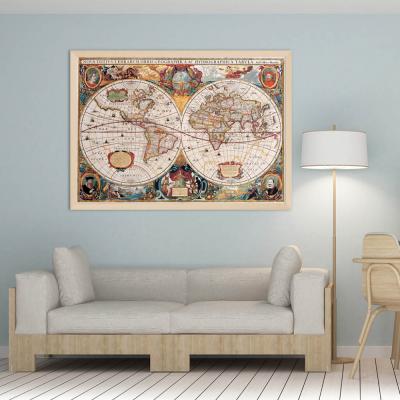 ANTIGUO MAPAMUNDI DE 1630 286047