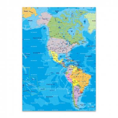 MAPA DE AMERICA