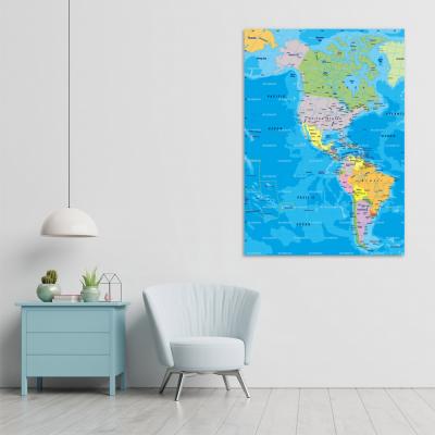 MAPA DE AMERICA