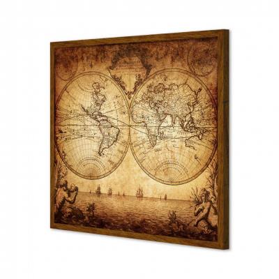 MAPAMUNDI VINTAGE DE 1733