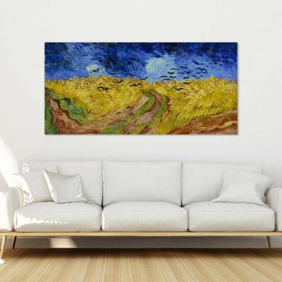 CAMPO DE TRIGO CON CUERVOS, VAN GOGH