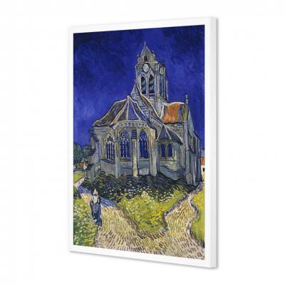 IGLESIA DE AUVERS-SUR-OISE, VAN GOGH