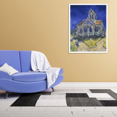 IGLESIA DE AUVERS-SUR-OISE, VAN GOGH