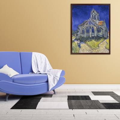 IGLESIA DE AUVERS-SUR-OISE, VAN GOGH