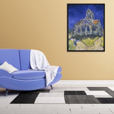 IGLESIA DE AUVERS-SUR-OISE, VAN GOGH