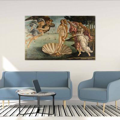 EL NACIMIENTO DE VENUS, BOTTICELLI
