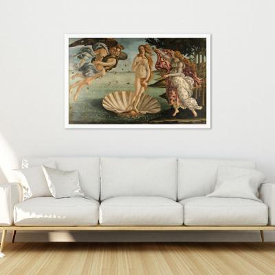 EL NACIMIENTO DE VENUS, BOTTICELLI