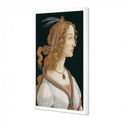 RETRATO IDEALIZADO DE UNA DAMA, BOTTICELLI