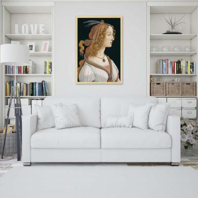 RETRATO IDEALIZADO DE UNA DAMA, BOTTICELLI
