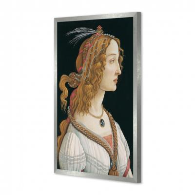 RETRATO IDEALIZADO DE UNA DAMA, BOTTICELLI