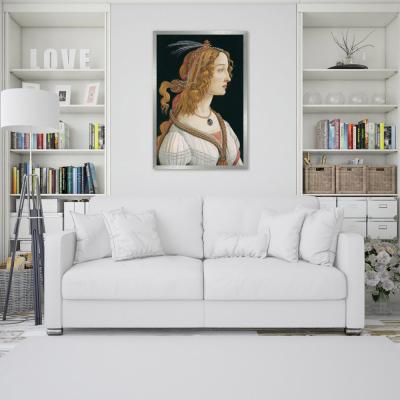 RETRATO IDEALIZADO DE UNA DAMA, BOTTICELLI