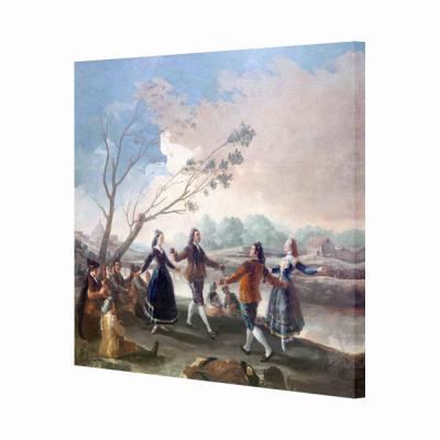 BAILE A ORILLAS DEL MANZANARES, GOYA
