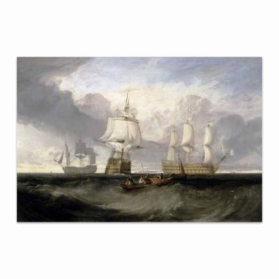 EL VICTORY REGRESANDO DE TRAFALGAR, TURNER