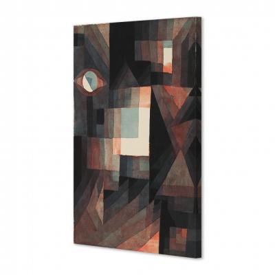 ABSTRACTO: GRADACION ROJO-VERDE, KLEE