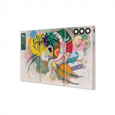 CURVA DOMINANTE, KANDINSKY VASILI (TRIPTICO)