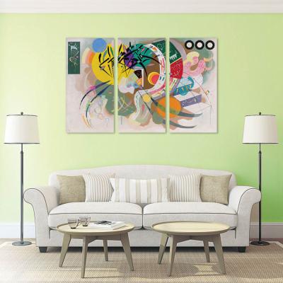 CURVA DOMINANTE, KANDINSKY VASILI (TRIPTICO)