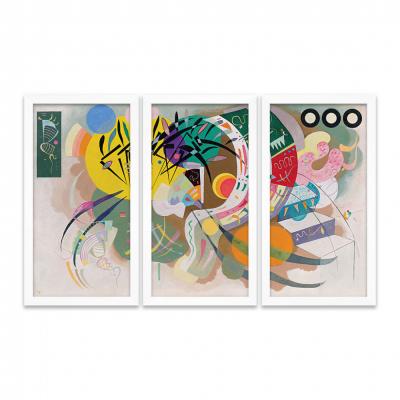 CURVA DOMINANTE, KANDINSKY VASILI (TRIPTICO)