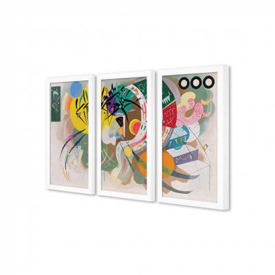 CURVA DOMINANTE, KANDINSKY VASILI (TRIPTICO)