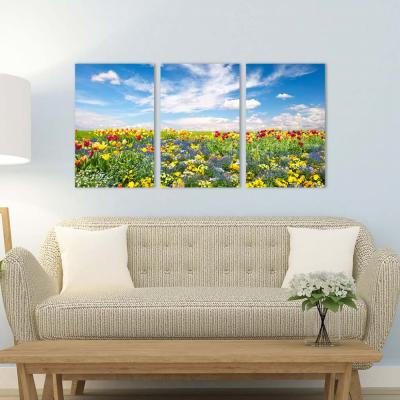 FLORES DE COLORES (TRIPTICO)