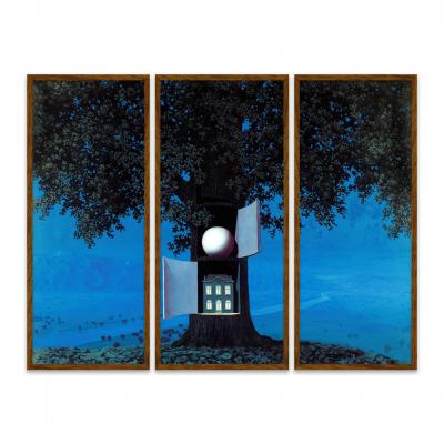 LA VOZ DE LA SANGRE, RENE MAGRITTE (TRIPTICO)