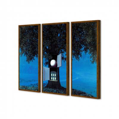 LA VOZ DE LA SANGRE, RENE MAGRITTE (TRIPTICO)